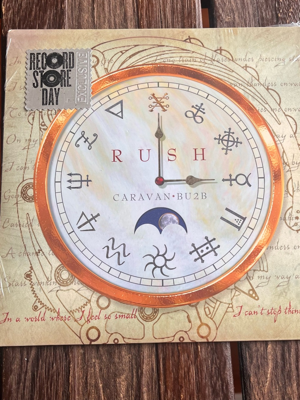 RUSH Record Store Day Exclusive Caravan And BU2B 7” Vinyl Record 2010 Sealed New